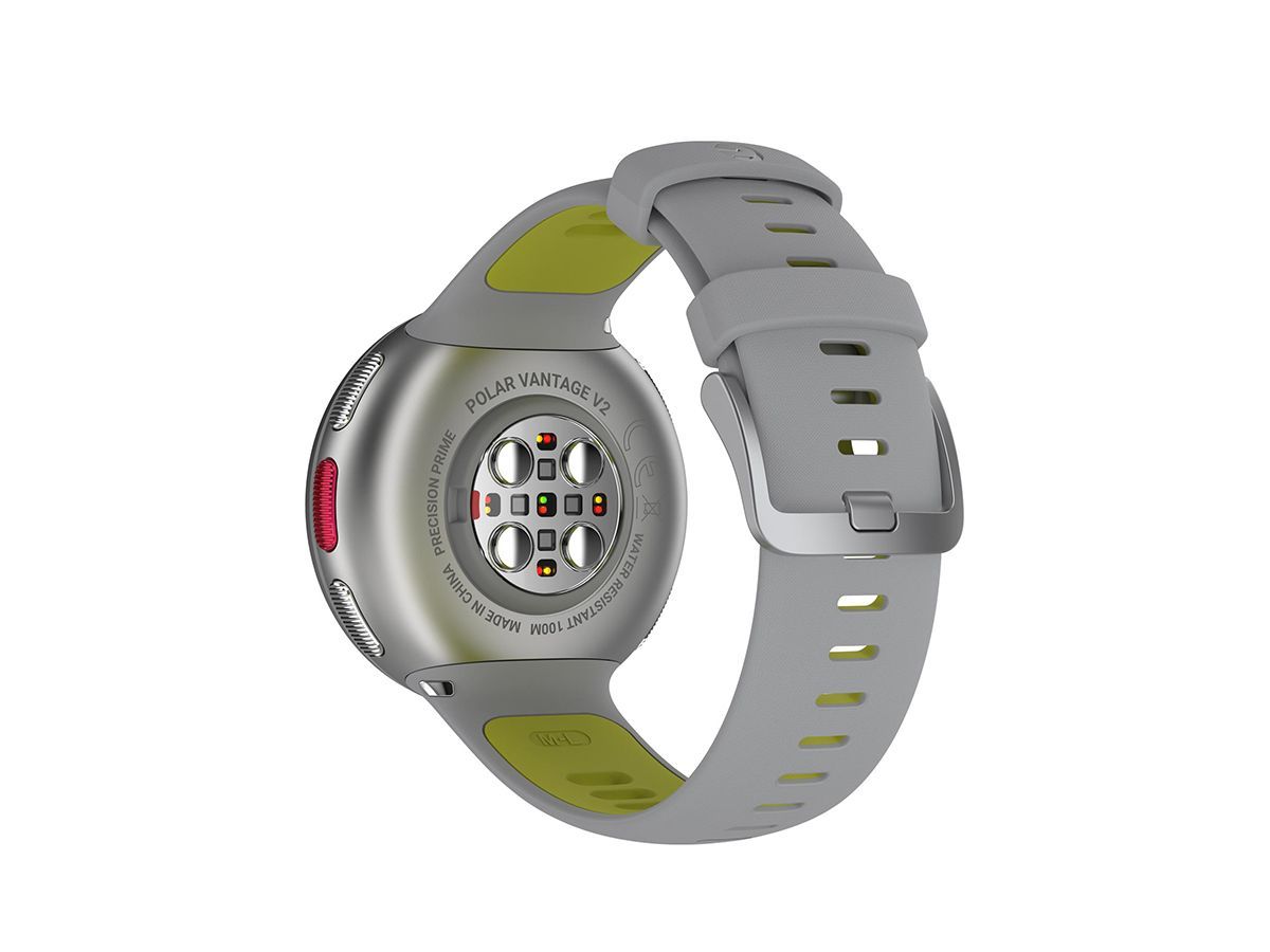 Reloj Polar Vantage V2 GPS Grey/Lime M/L + Banda Cardiaca H10
