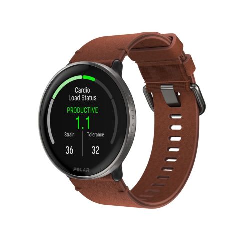 Reloj Polar Ignite 3 Titanium GPS Cuero Pulsometros de Entrenamiento Sportlife