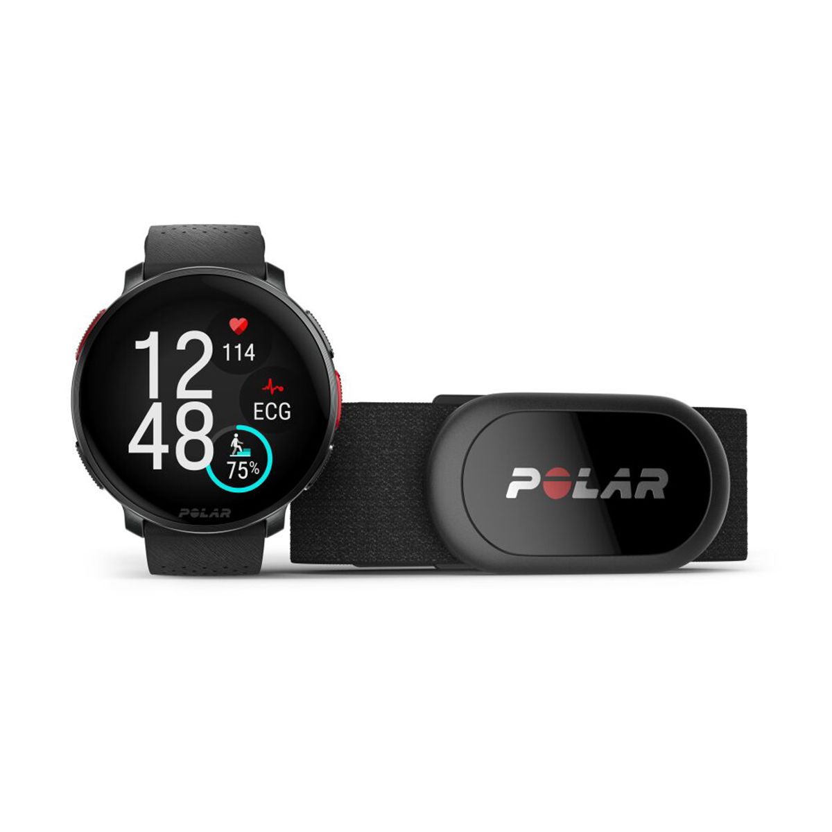 Reloj Polar Vantage V3 GPS Negro + Banda Cadiaca H10
