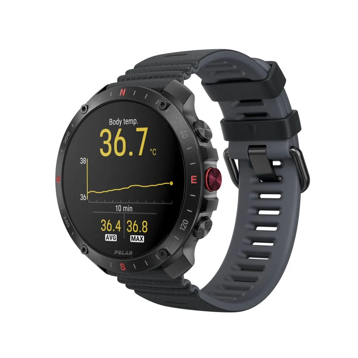 Reloj Polar Grit X2 Pro GPS Night Black + Banda Cardiaca H10